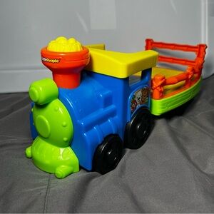 Fisher Price Little‎ People Choo-Choo Safari Zoo Train ONLY 2014 Tested Works